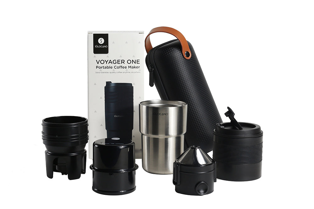 Solocano VOYAGER ONE | Portable Electric Coffee Maker(Unable to heat water)
